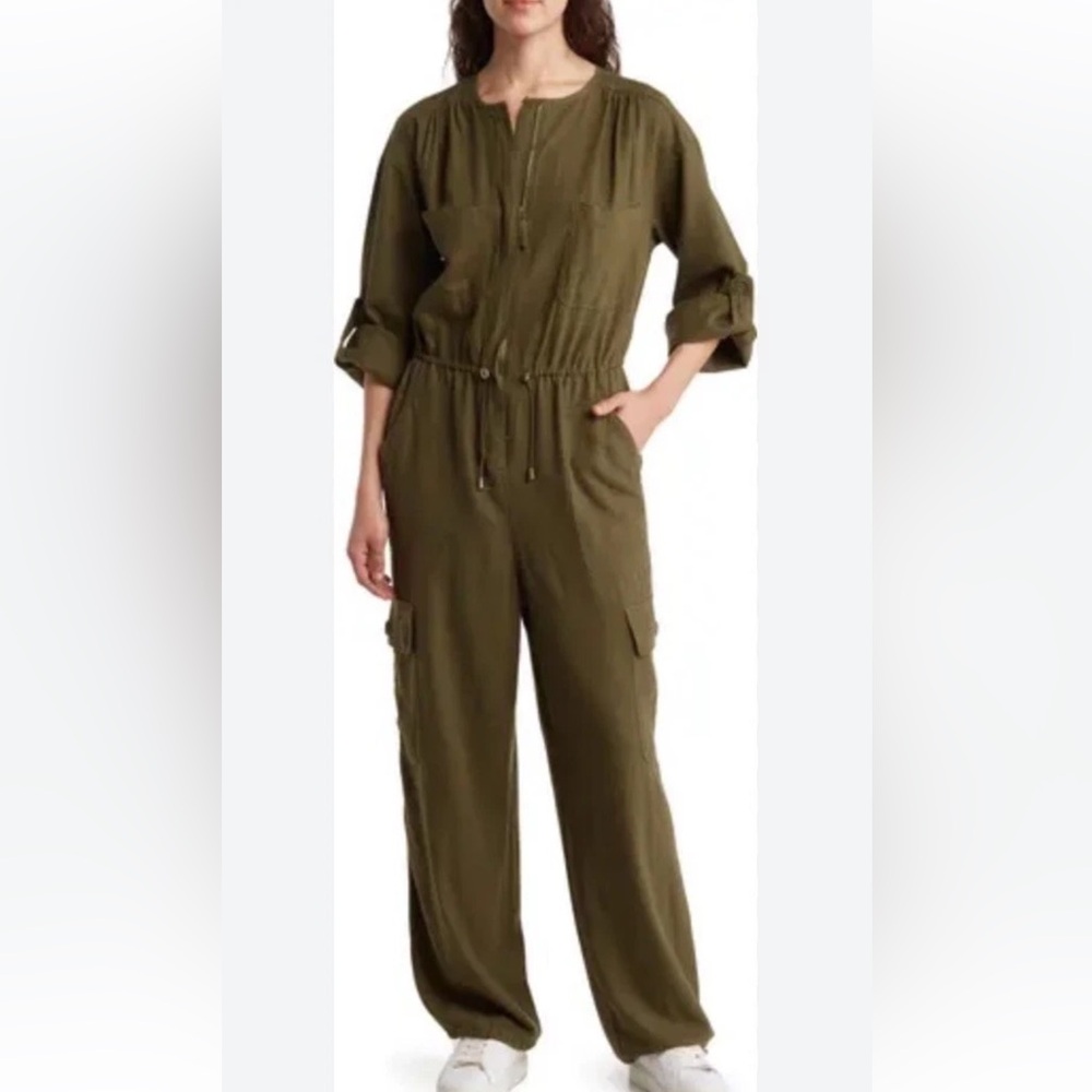 Max Studio Khaki Women's Jumpsuit